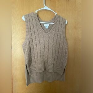Chunky Knit Vest Top